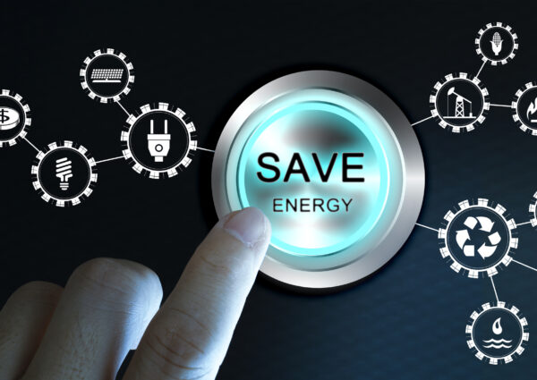 Energy saving in a business